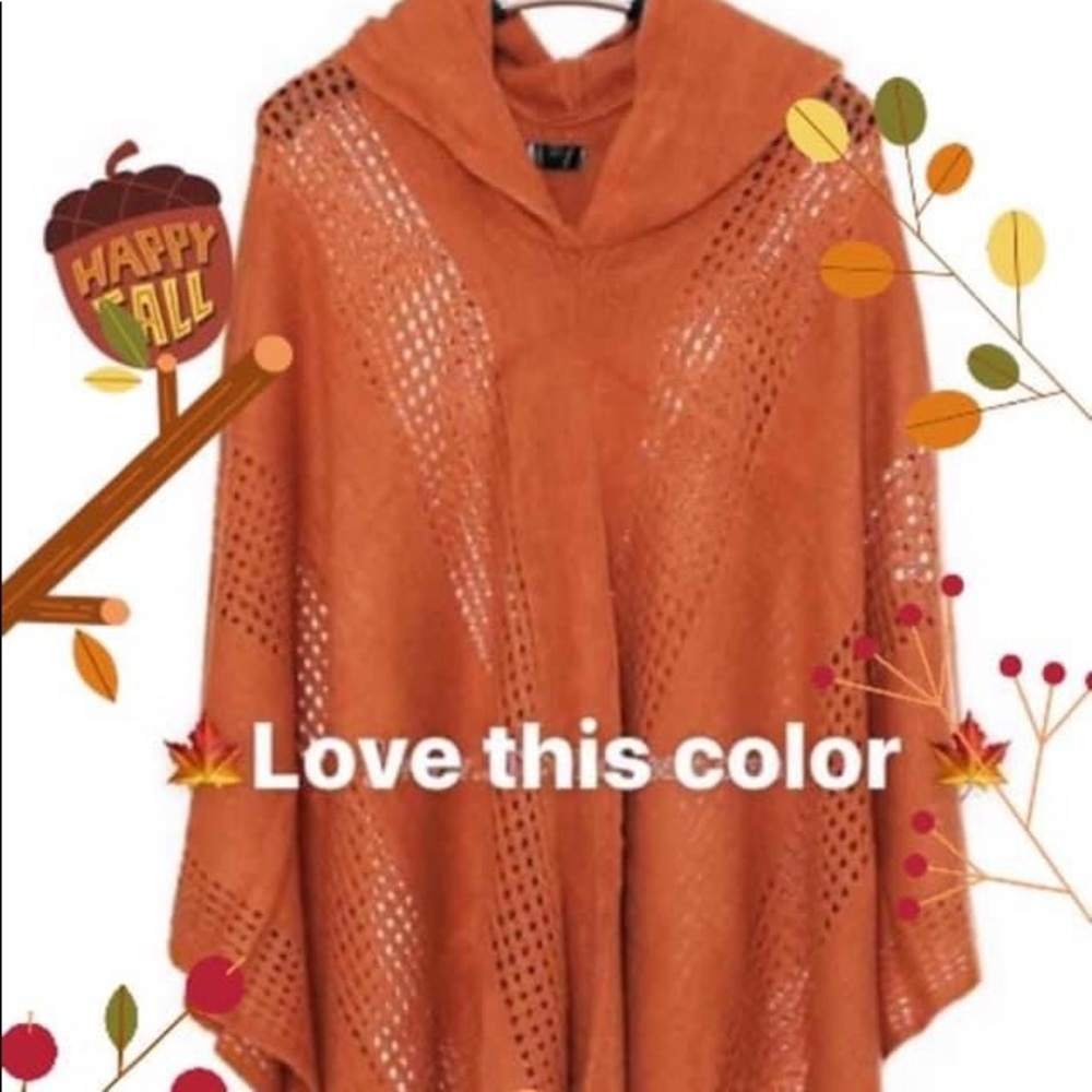 Hooded Poncho (NEW)